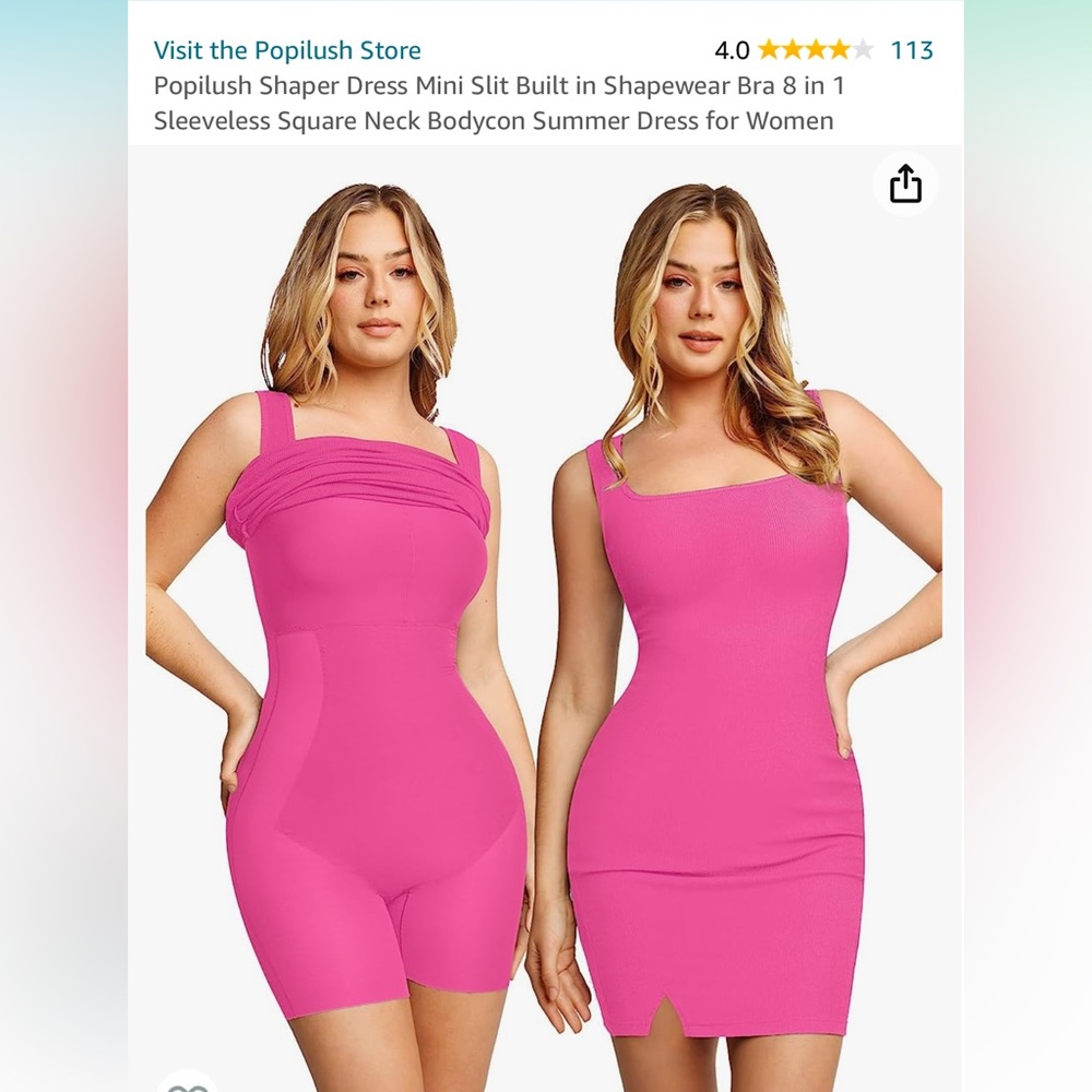 Popilush Shapewear dress